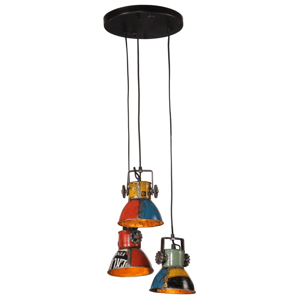 Hanglamp 25 W E27 30x30x100 cm meerkleurig is nu te koop bij PeponiXL, paradijselijk wonen!