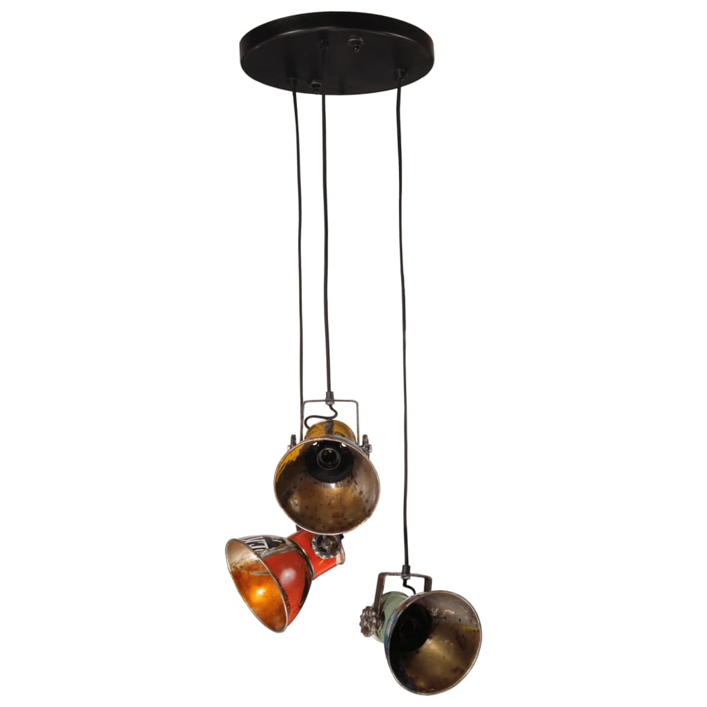 Hanglamp 25 W E27 30x30x100 cm meerkleurig is nu te koop bij PeponiXL, paradijselijk wonen!