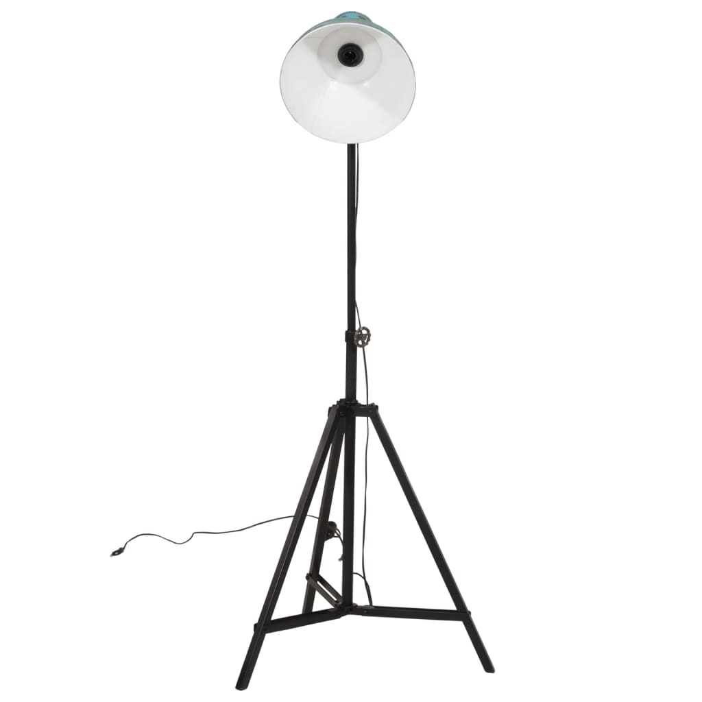 Vloerlamp 25 W E27 61x61x90/150 cm verweerd blauw is nu te koop bij PeponiXL, paradijselijk wonen!