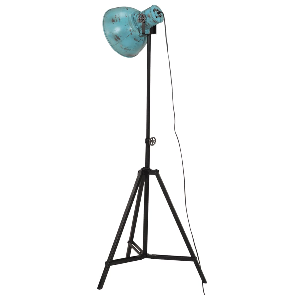 Vloerlamp 25 W E27 61x61x90/150 cm verweerd blauw is nu te koop bij PeponiXL, paradijselijk wonen!