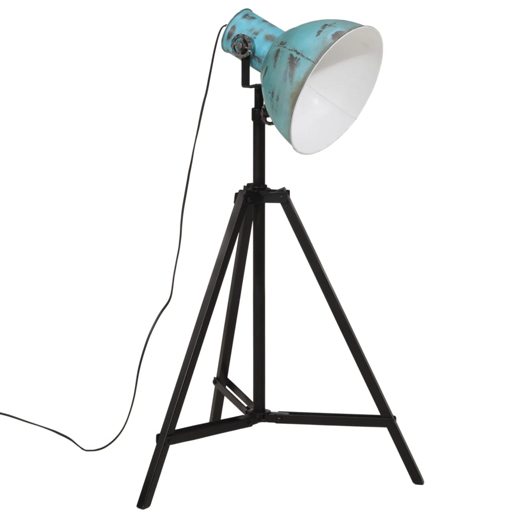 Vloerlamp 25 W E27 61x61x90/150 cm verweerd blauw is nu te koop bij PeponiXL, paradijselijk wonen!