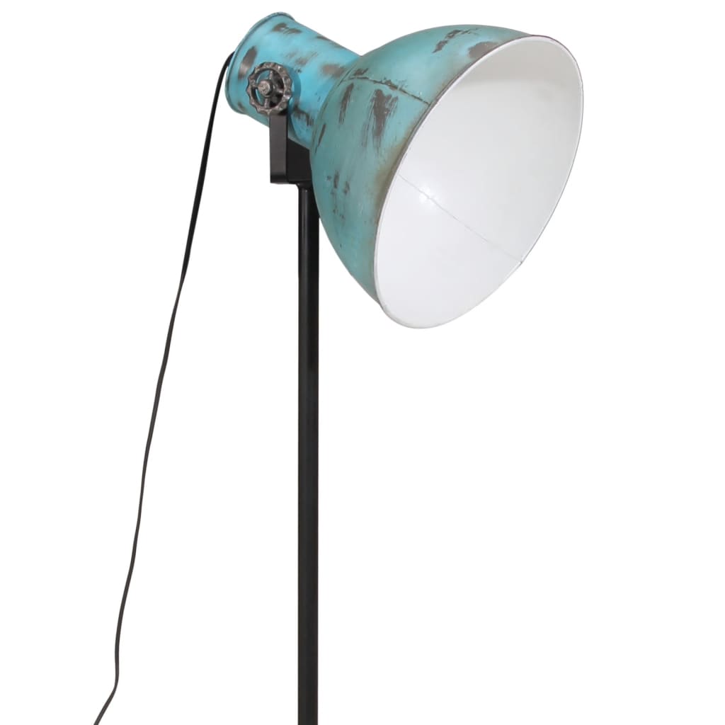 Vloerlamp 25 W E27 61x61x90/150 cm verweerd blauw is nu te koop bij PeponiXL, paradijselijk wonen!