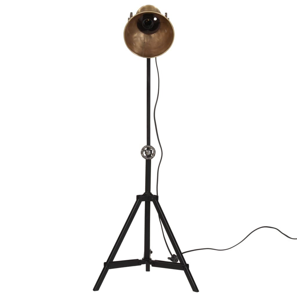 Vloerlamp 25 W E27 35x35x65/95 cm antiek messingkleurig is nu te koop bij PeponiXL, paradijselijk wonen!