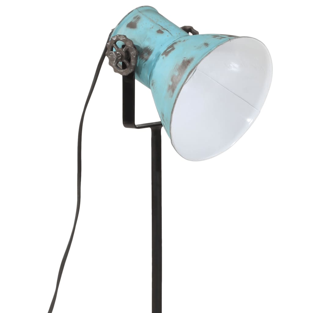 Vloerlamp 25 W E27 35x35x65/95 cm verweerd blauw is nu te koop bij PeponiXL, paradijselijk wonen!