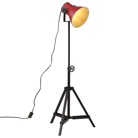 Vloerlamp 25 W E27 35x35x65/95 cm verweerd rood is nu te koop bij PeponiXL, paradijselijk wonen!