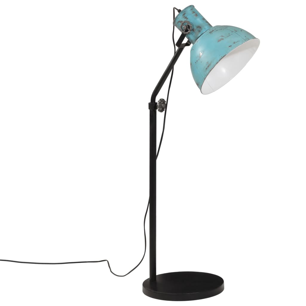 Vloerlamp 25 W E27 30x30x90/150 cm verweerd blauw is nu te koop bij PeponiXL, paradijselijk wonen!