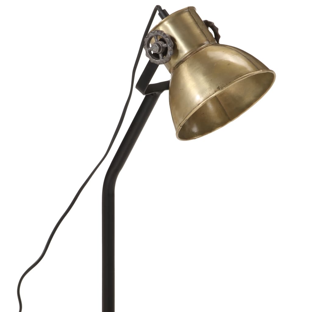 Bureaulamp 25 W E27 17x17x60 cm antiek messingkleurig is nu te koop bij PeponiXL, paradijselijk wonen!