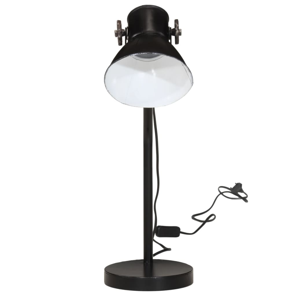 Bureaulamp 25 W E27 17x17x60 cm zwart is nu te koop bij PeponiXL, paradijselijk wonen!