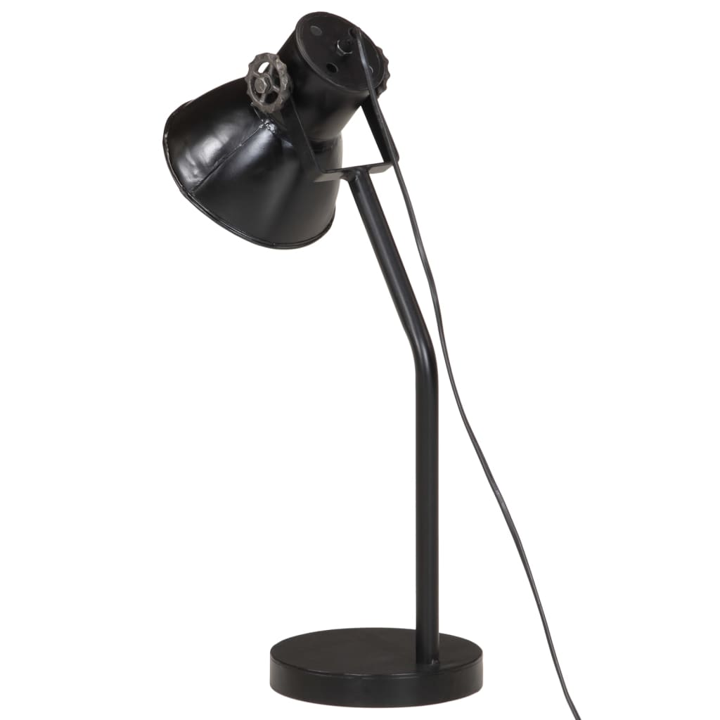 Bureaulamp 25 W E27 17x17x60 cm zwart is nu te koop bij PeponiXL, paradijselijk wonen!