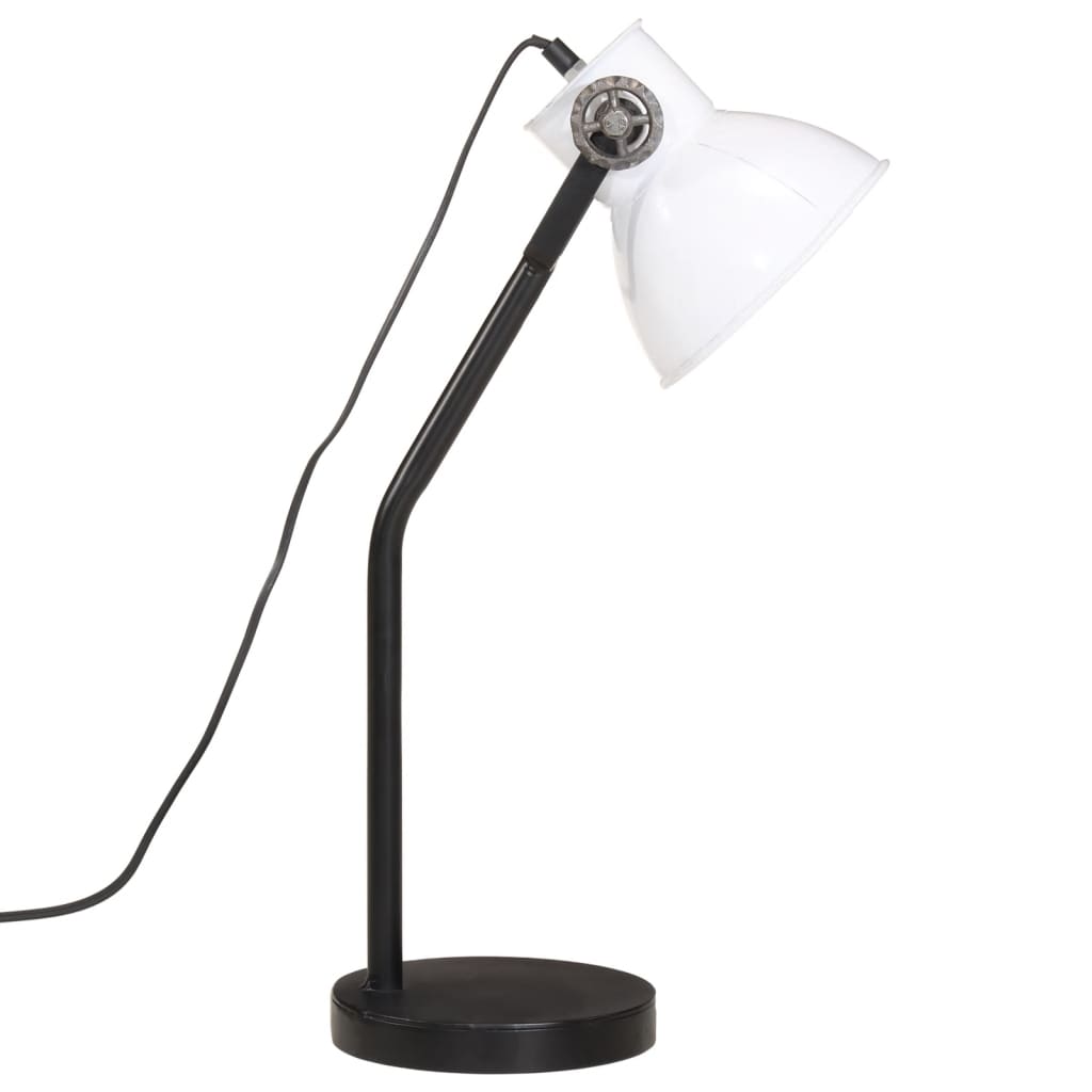 Bureaulamp 25 W E27 17x17x60 cm wit is nu te koop bij PeponiXL, paradijselijk wonen!