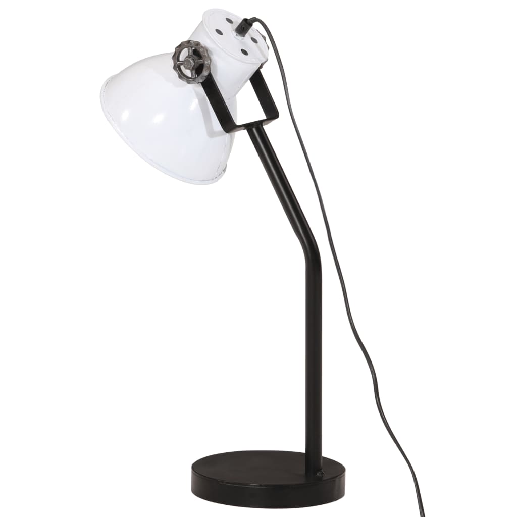 Bureaulamp 25 W E27 17x17x60 cm wit is nu te koop bij PeponiXL, paradijselijk wonen!