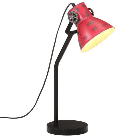 Bureaulamp 25 W E27 17x17x60 cm verweerd rood is nu te koop bij PeponiXL, paradijselijk wonen!