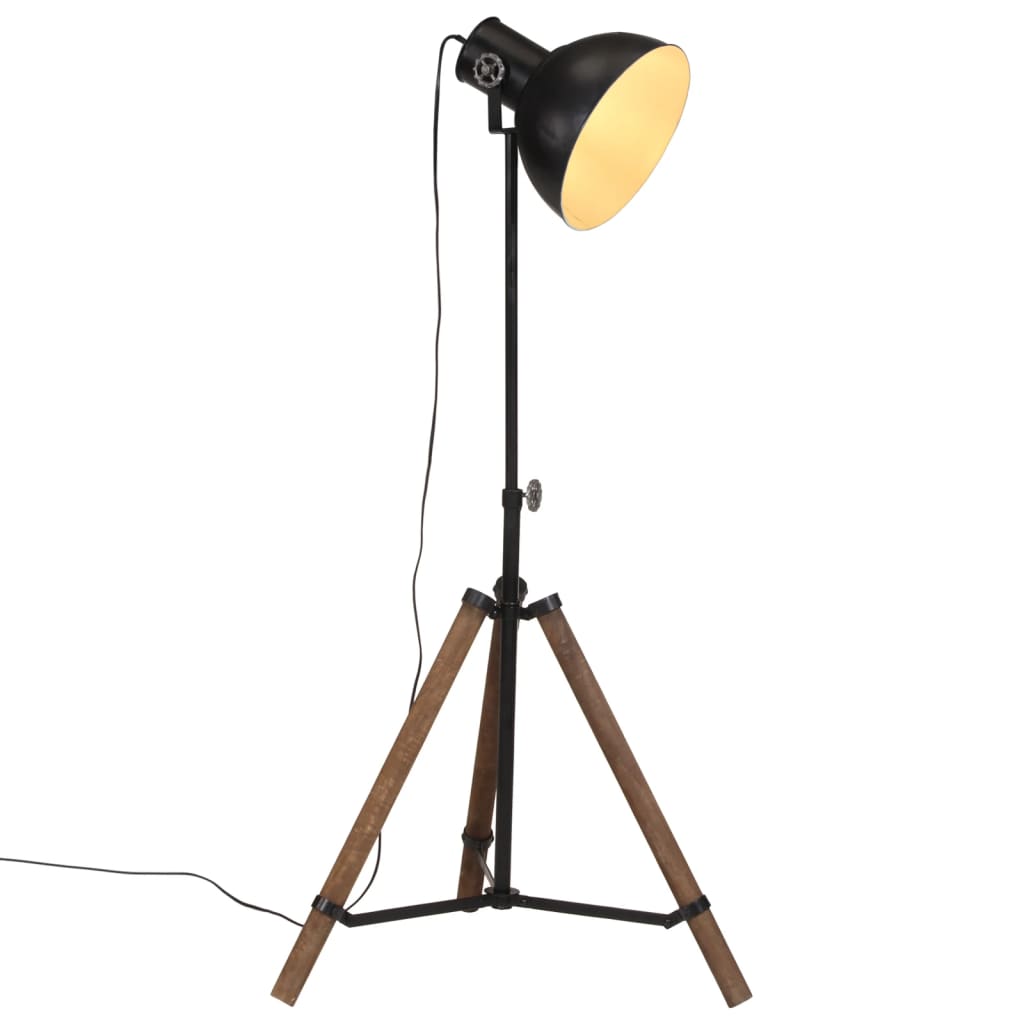 Vloerlamp 25 W E27 75x75x90-150 cm zwart is nu te koop bij PeponiXL, paradijselijk wonen!