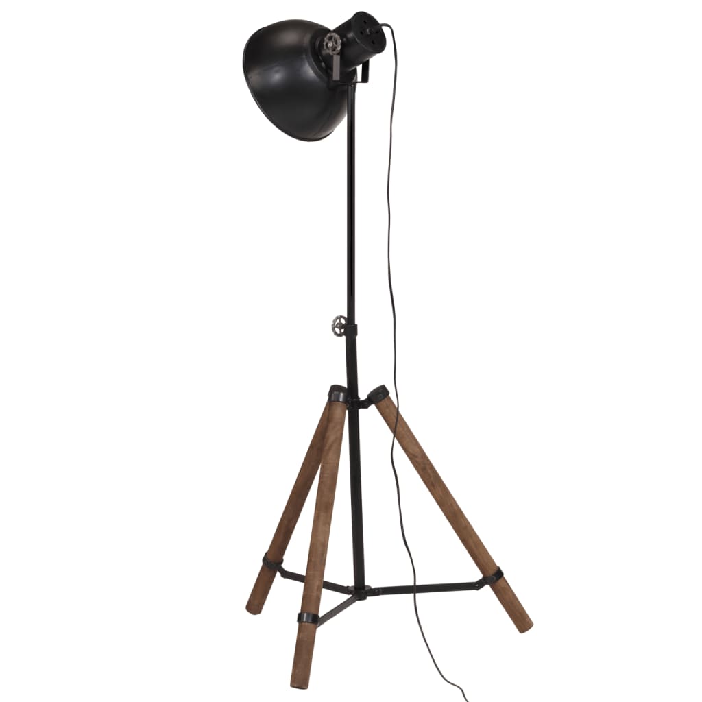 Vloerlamp 25 W E27 75x75x90-150 cm zwart is nu te koop bij PeponiXL, paradijselijk wonen!