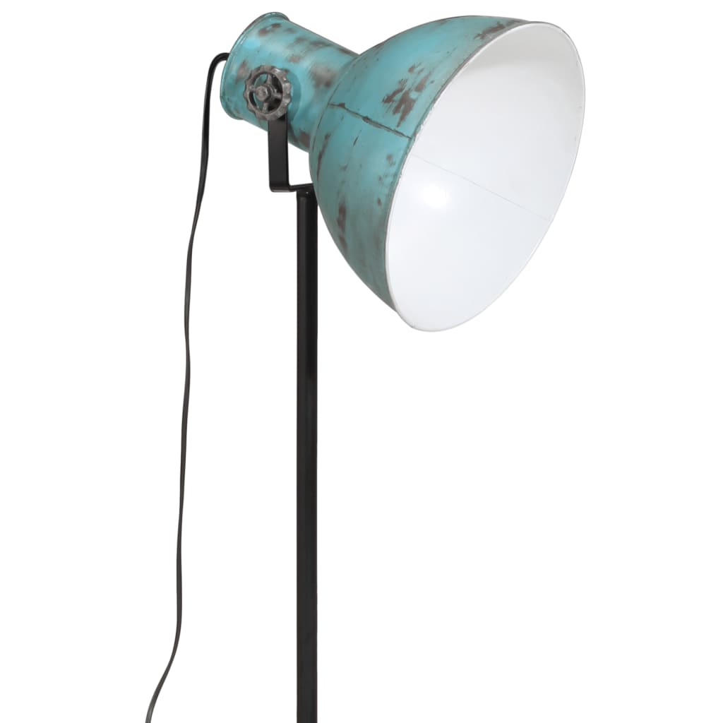 Vloerlamp 25 W E27 75x75x90-150 cm verweerd blauw is nu te koop bij PeponiXL, paradijselijk wonen!