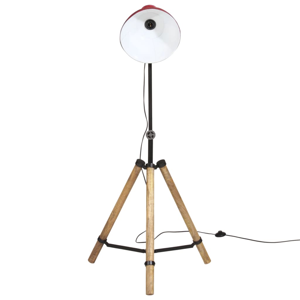 Vloerlamp 25 W E27 75x75x90-150 cm verweerd rood is nu te koop bij PeponiXL, paradijselijk wonen!