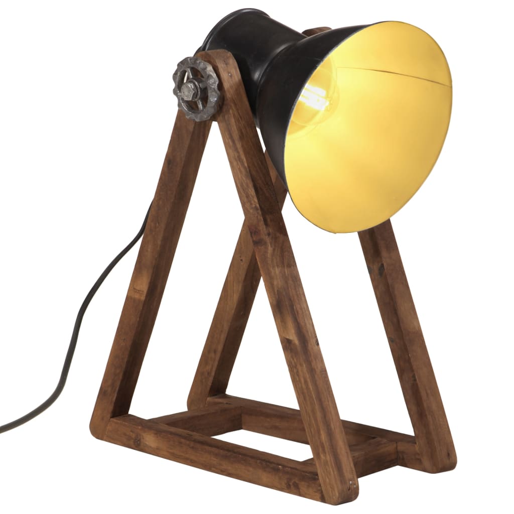 Bureaulamp 25 W E27 30x17x40 cm zwart is nu te koop bij PeponiXL, paradijselijk wonen!
