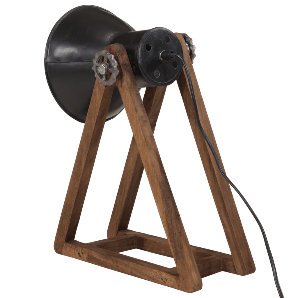 Bureaulamp 25 W E27 30x17x40 cm zwart is nu te koop bij PeponiXL, paradijselijk wonen!
