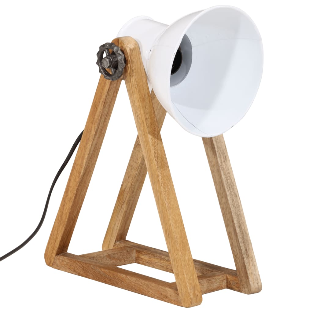 Bureaulamp 25 W E27 30x17x40 cm wit is nu te koop bij PeponiXL, paradijselijk wonen!