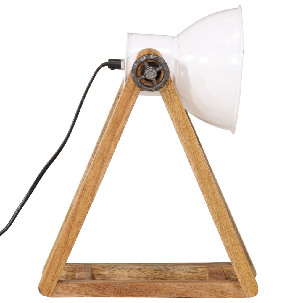 Bureaulamp 25 W E27 30x17x40 cm wit is nu te koop bij PeponiXL, paradijselijk wonen!