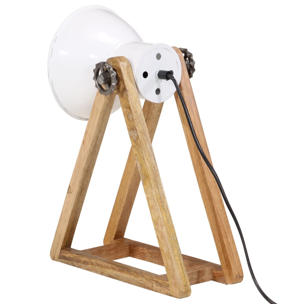 Bureaulamp 25 W E27 30x17x40 cm wit is nu te koop bij PeponiXL, paradijselijk wonen!