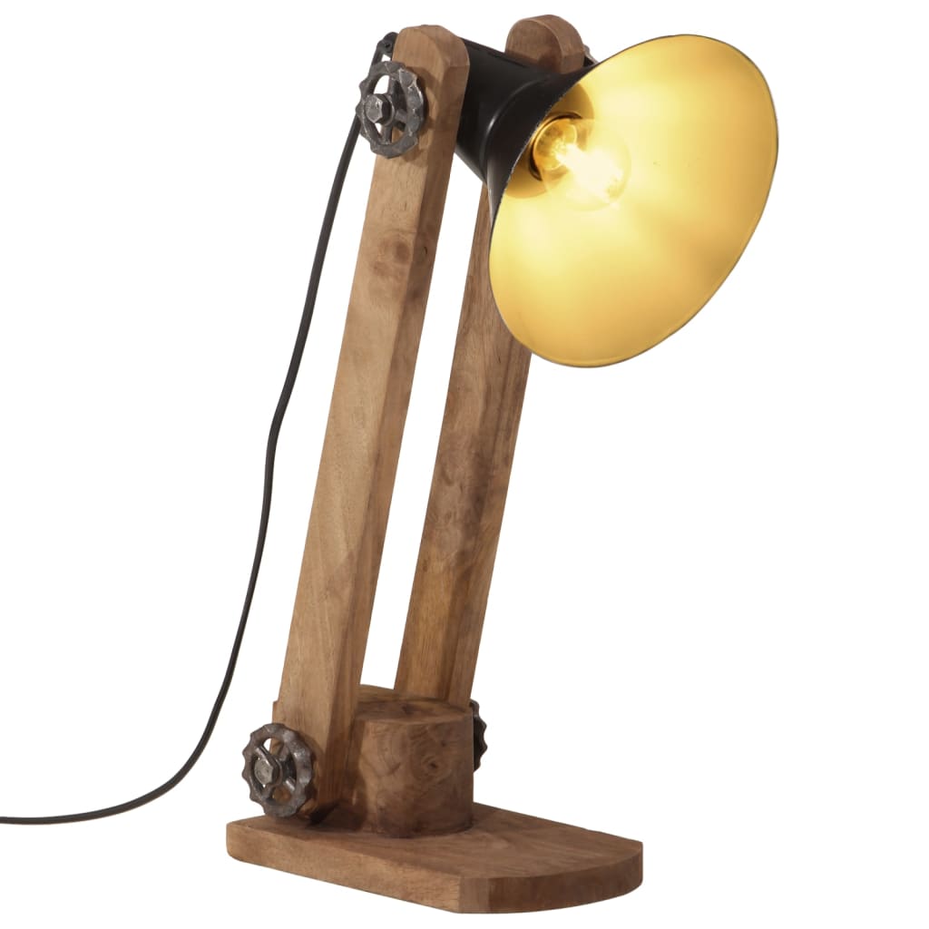 Bureaulamp 25 W E27 23x13x52 cm zwart is nu te koop bij PeponiXL, paradijselijk wonen!