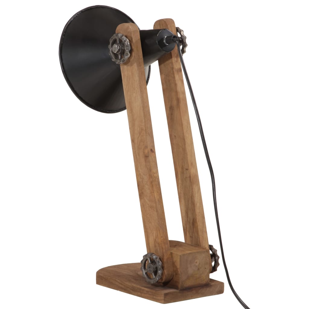 Bureaulamp 25 W E27 23x13x52 cm zwart is nu te koop bij PeponiXL, paradijselijk wonen!