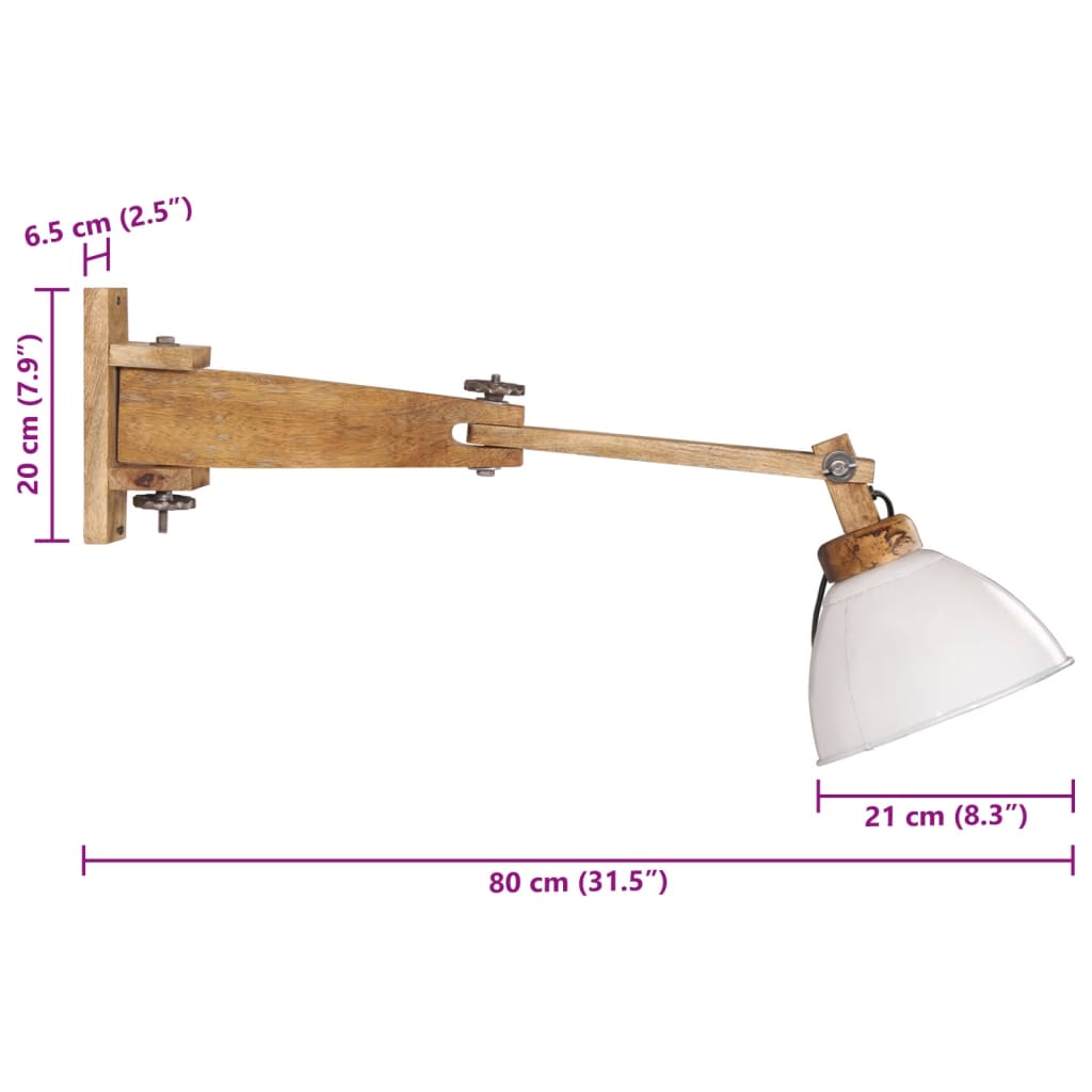Wandlamp 25 W E27 wit is nu te koop bij PeponiXL, paradijselijk wonen!
