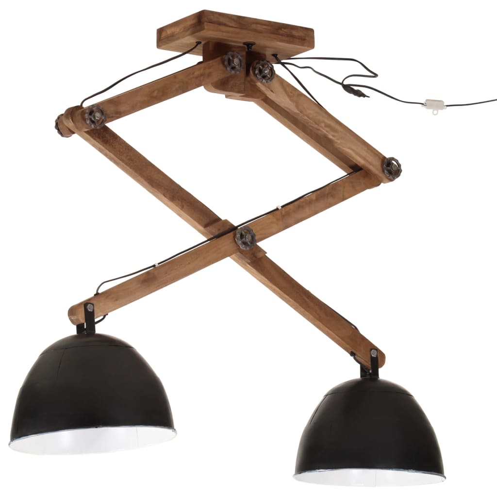 Plafondlamp 25 W E27 29x18x85 cm zwart is nu te koop bij PeponiXL, paradijselijk wonen!