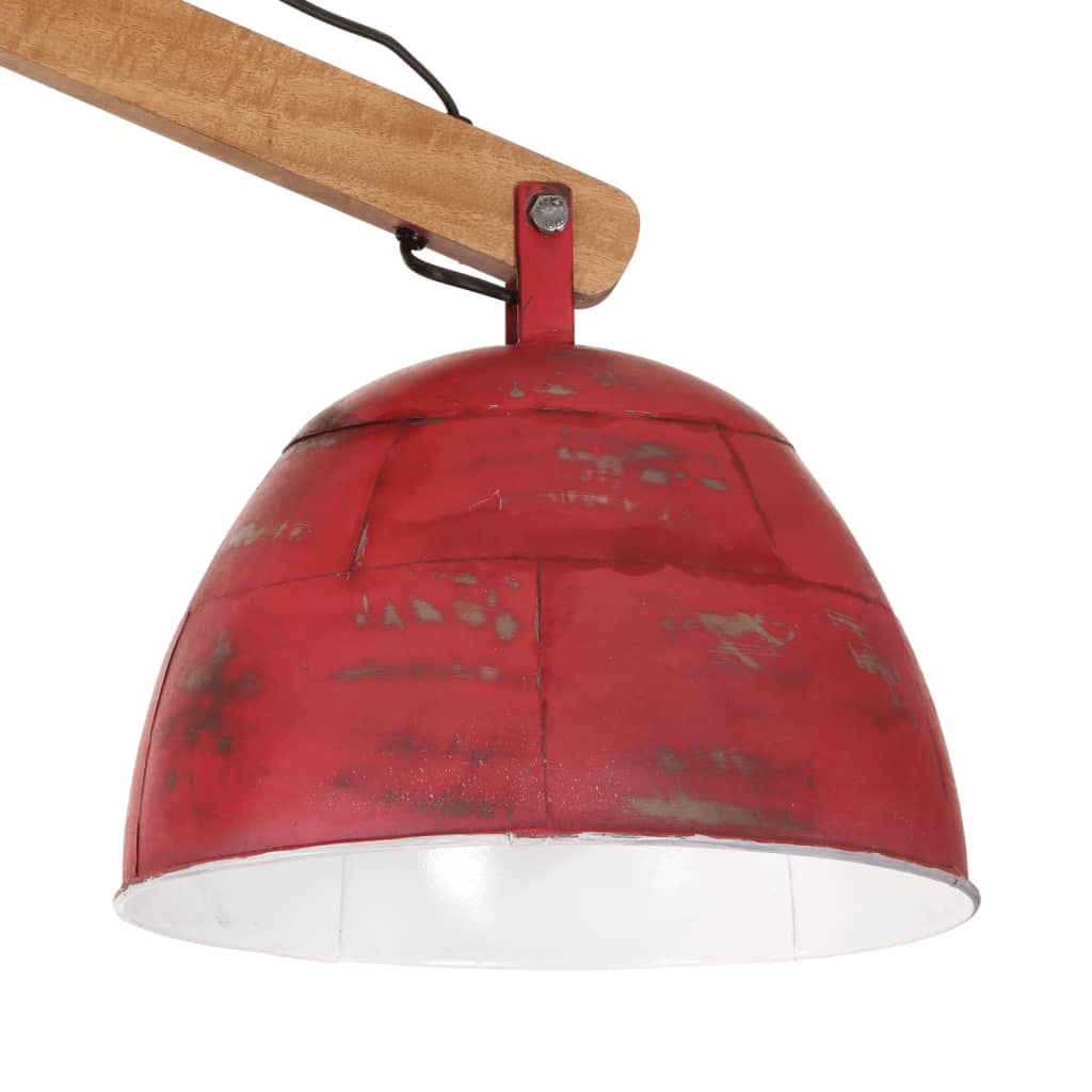 Plafondlamp 25 W E27 29x18x85 cm verweerd rood is nu te koop bij PeponiXL, paradijselijk wonen!