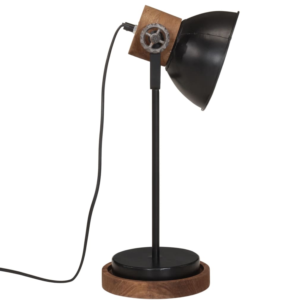 Bureaulamp 25 W E27 17x17x50 cm zwart is nu te koop bij PeponiXL, paradijselijk wonen!