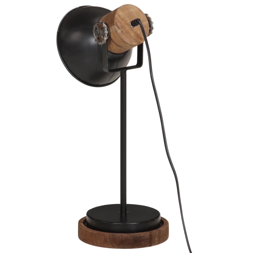 Bureaulamp 25 W E27 17x17x50 cm zwart is nu te koop bij PeponiXL, paradijselijk wonen!