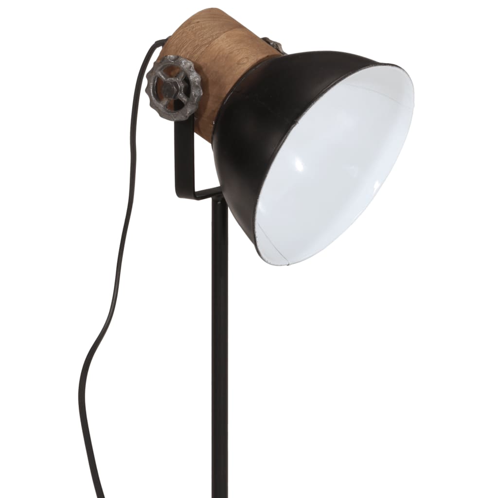 Bureaulamp 25 W E27 17x17x50 cm zwart is nu te koop bij PeponiXL, paradijselijk wonen!