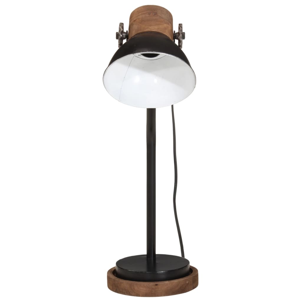 Bureaulamp 25 W E27 18x18x60 cm zwart is nu te koop bij PeponiXL, paradijselijk wonen!