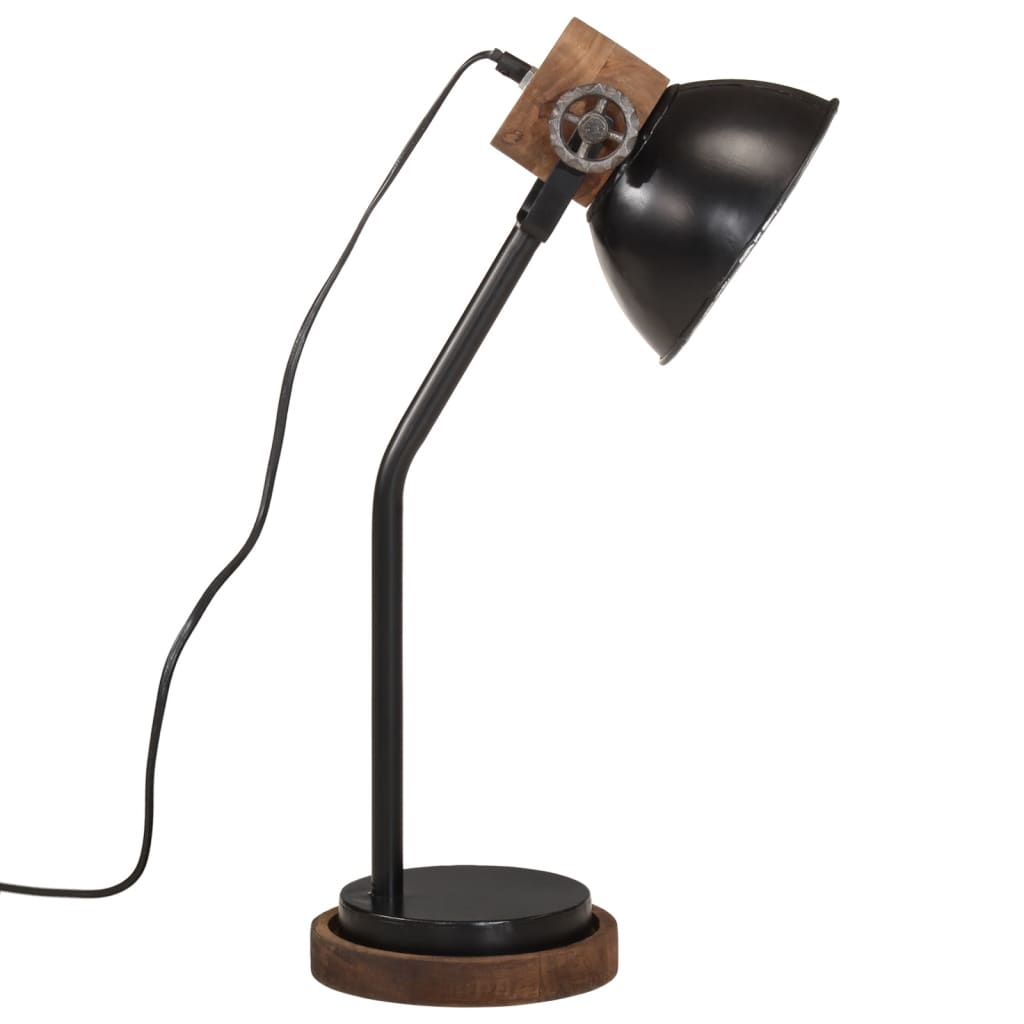 Bureaulamp 25 W E27 18x18x60 cm zwart is nu te koop bij PeponiXL, paradijselijk wonen!