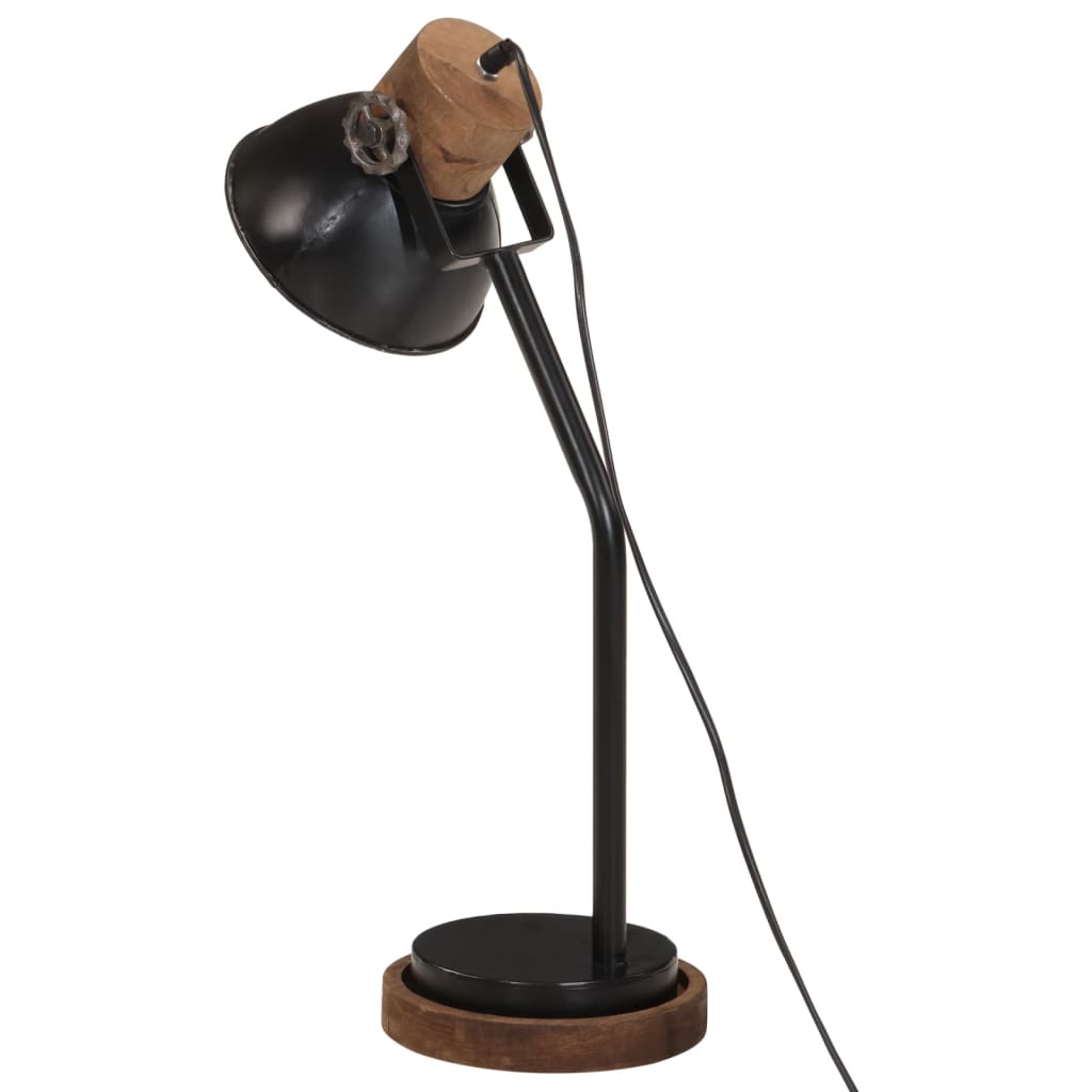 Bureaulamp 25 W E27 18x18x60 cm zwart is nu te koop bij PeponiXL, paradijselijk wonen!