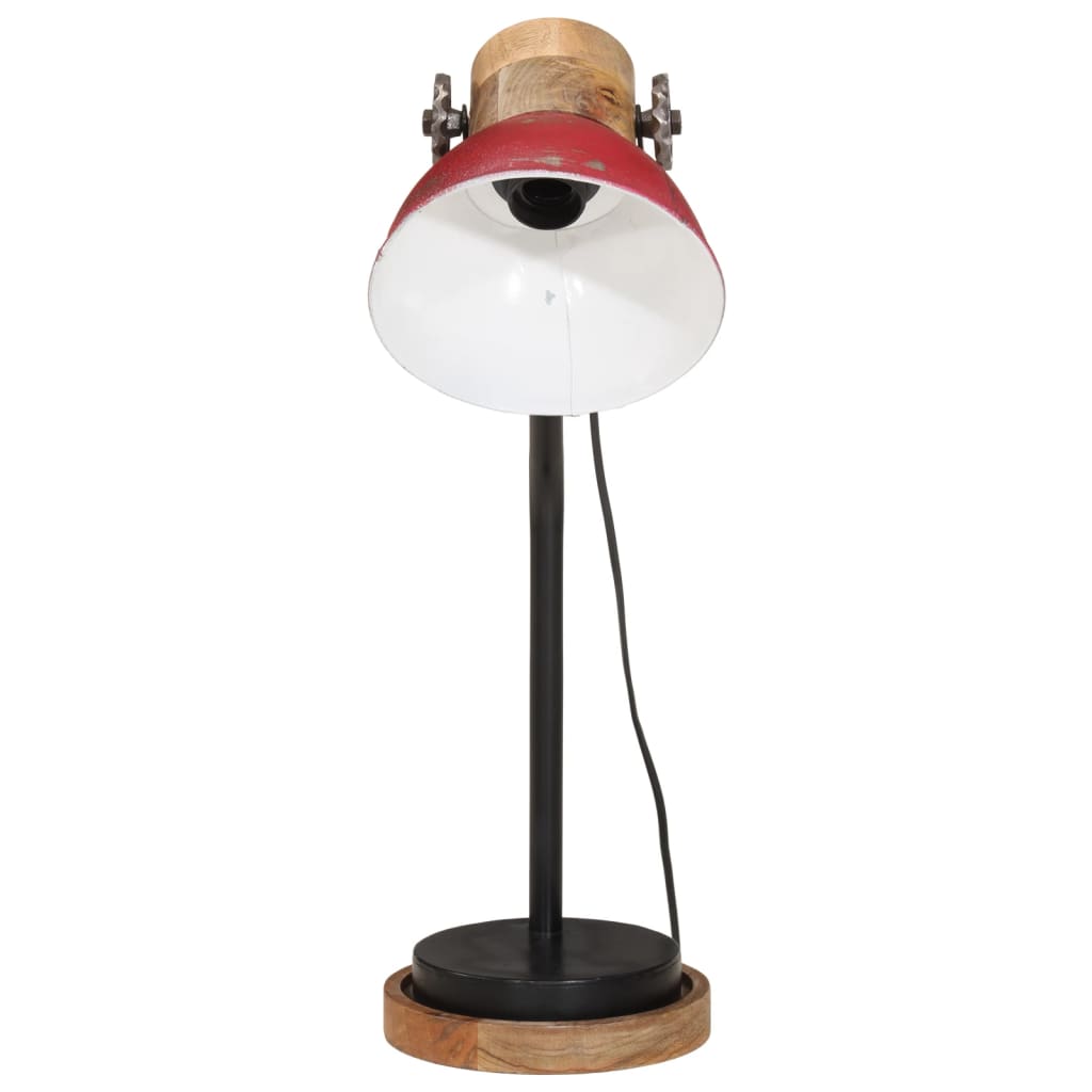 Bureaulamp 25 W E27 18x18x60 cm verweerd rood is nu te koop bij PeponiXL, paradijselijk wonen!