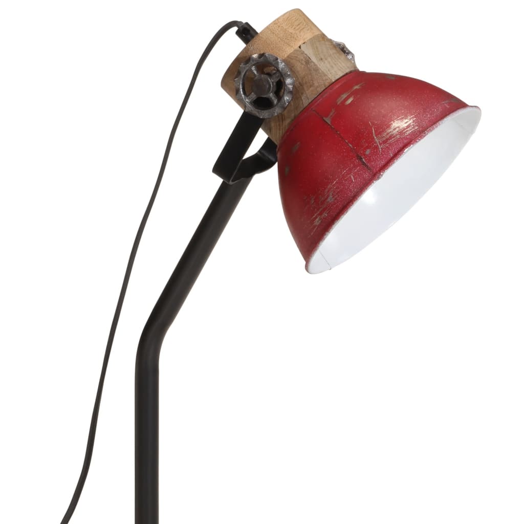 Bureaulamp 25 W E27 18x18x60 cm verweerd rood is nu te koop bij PeponiXL, paradijselijk wonen!