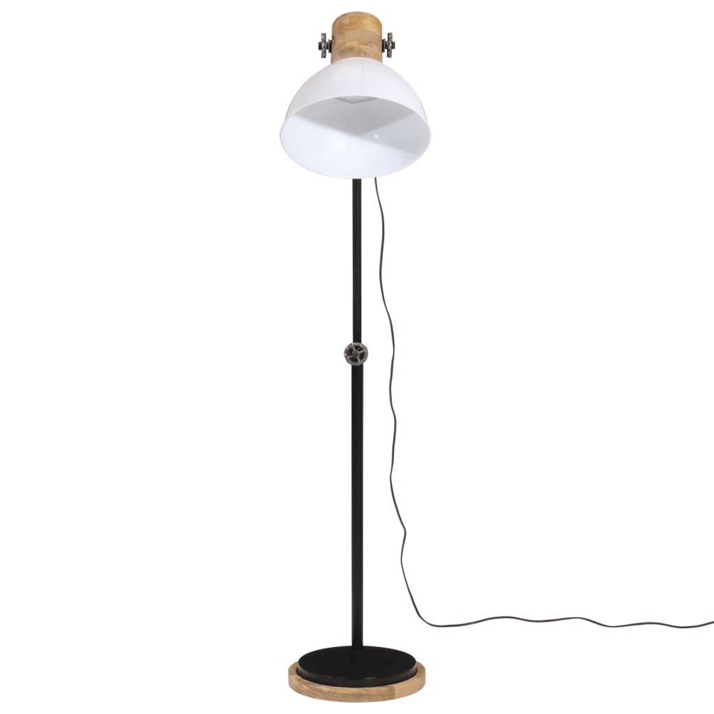 Vloerlamp 25 W E27 30x30x100-150 cm wit is nu te koop bij PeponiXL, paradijselijk wonen!