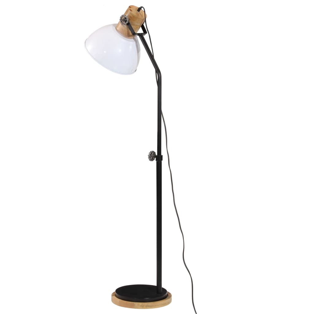 Vloerlamp 25 W E27 30x30x100-150 cm wit is nu te koop bij PeponiXL, paradijselijk wonen!