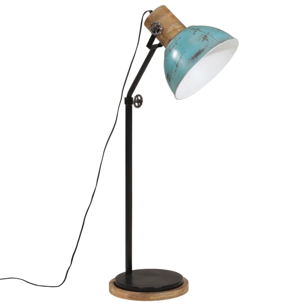 Vloerlamp 25 W E27 30x30x100-150 cm verweerd blauw is nu te koop bij PeponiXL, paradijselijk wonen!