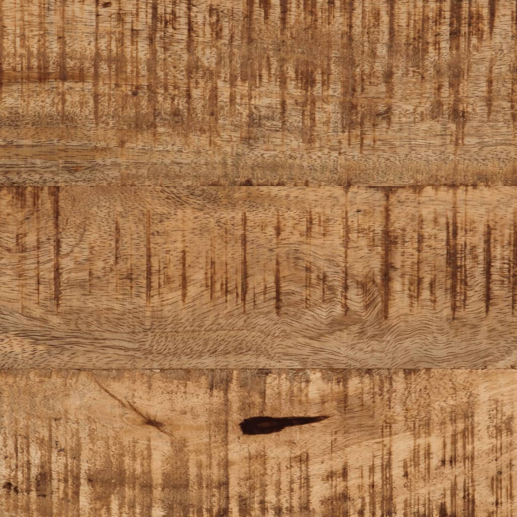 Wandtafel 80x30x74 cm massief mangohout en ijzer is nu te koop bij PeponiXL, paradijselijk wonen!