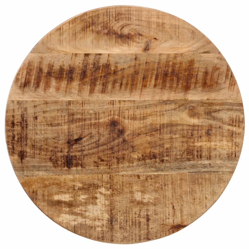 Salontafel 45x45x40 cm massief mangohout en ijzer is nu te koop bij PeponiXL, paradijselijk wonen!