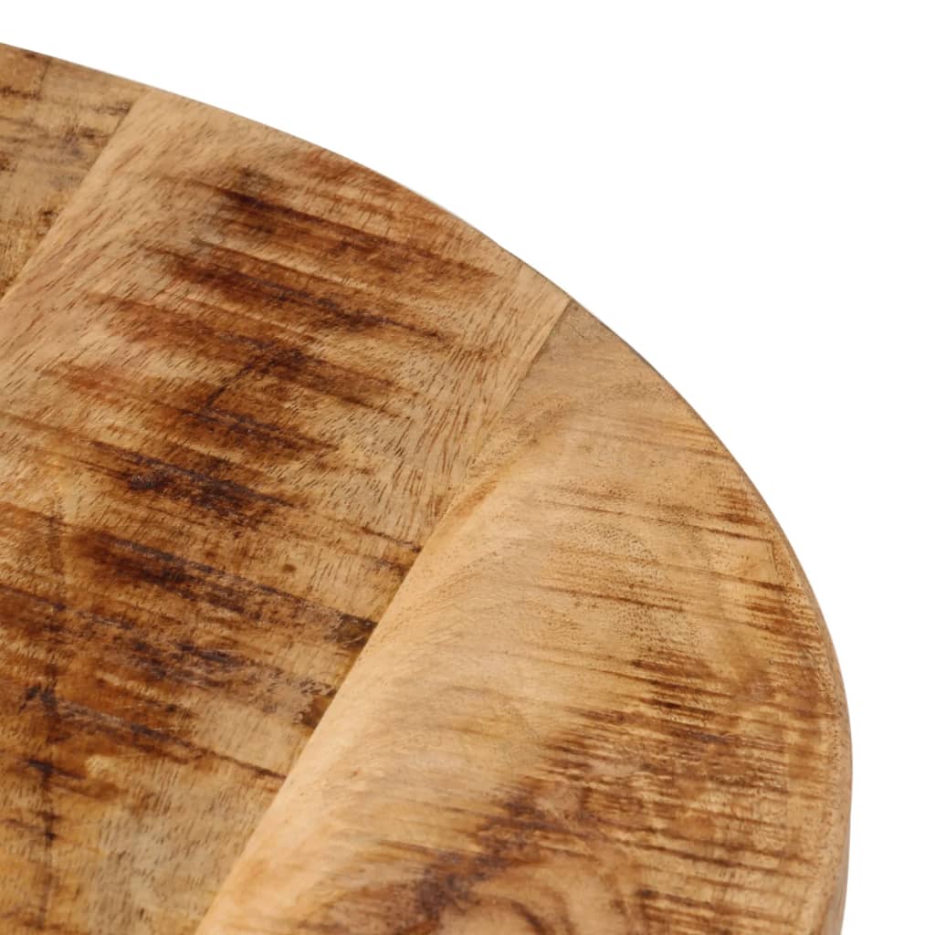 Salontafel 45x45x40 cm massief mangohout en ijzer is nu te koop bij PeponiXL, paradijselijk wonen!