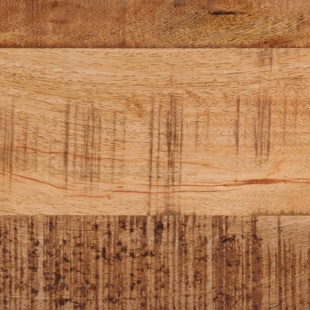 Nachtkastje wandgemonteerd 40x30x25 cm massief mangohout is nu te koop bij PeponiXL, paradijselijk wonen!