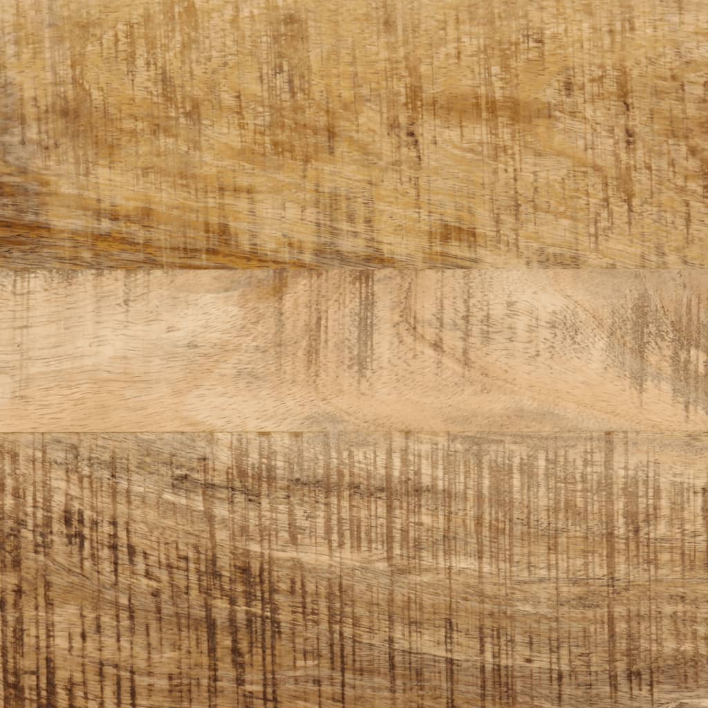 Wandtafel 110x30x75 cm massief ruw mangohout en ijzer is nu te koop bij PeponiXL, paradijselijk wonen!