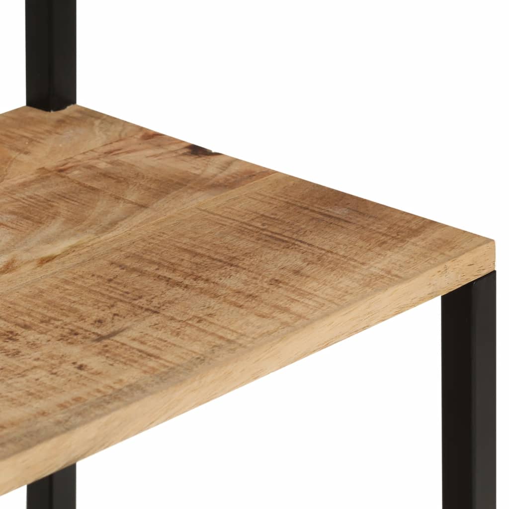 Kapstok met schoenenrek 68x30x182 cm massief ruw mangohout is nu te koop bij PeponiXL, paradijselijk wonen!