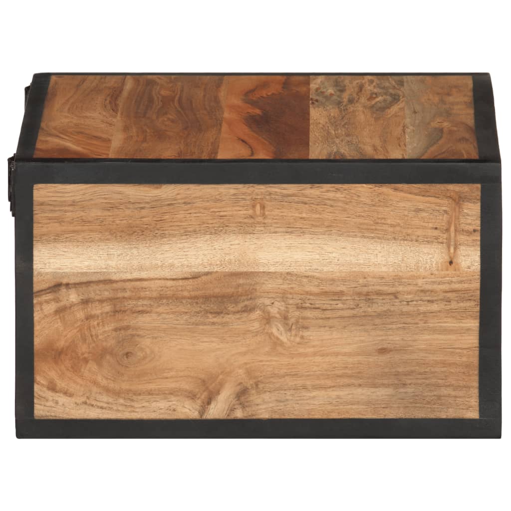 Nachtkastje wandgemonteerd 35x35x20 cm massief acaciahout is nu te koop bij PeponiXL, paradijselijk wonen!