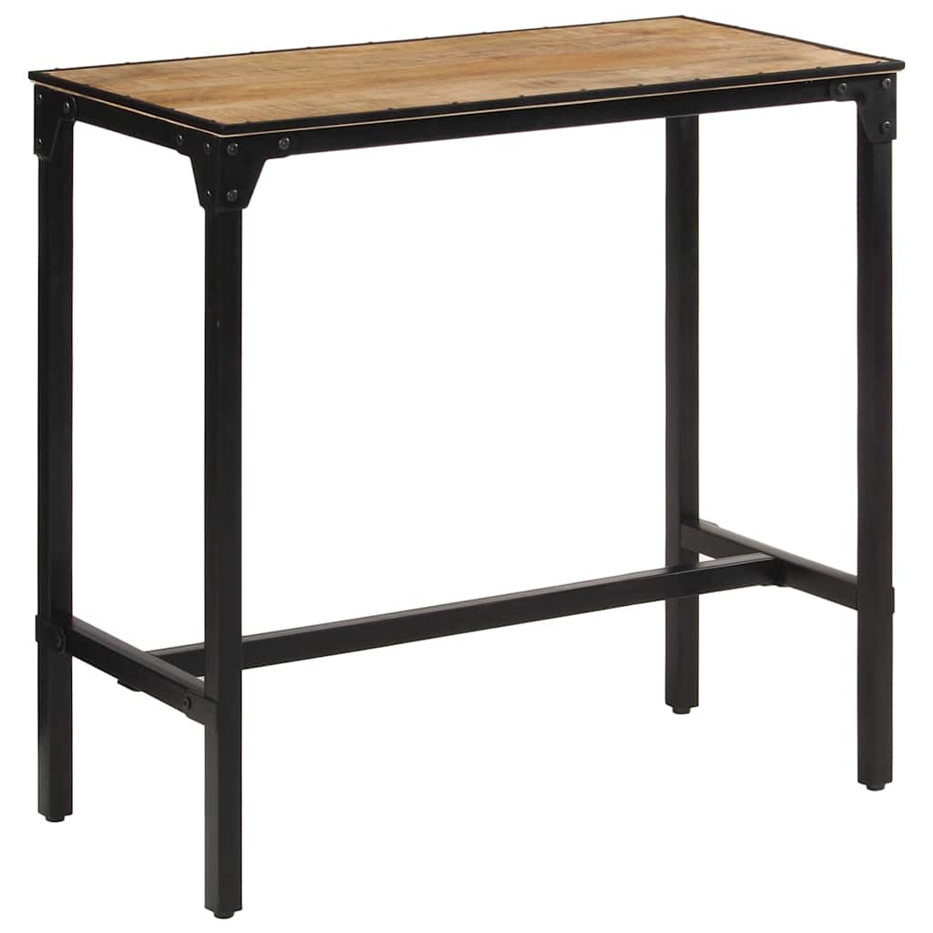 Bartafel 110x55x107 cm massief ruw mangohout is nu te koop bij PeponiXL, paradijselijk wonen!