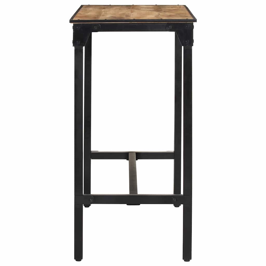 Bartafel 110x55x107 cm massief ruw mangohout is nu te koop bij PeponiXL, paradijselijk wonen!